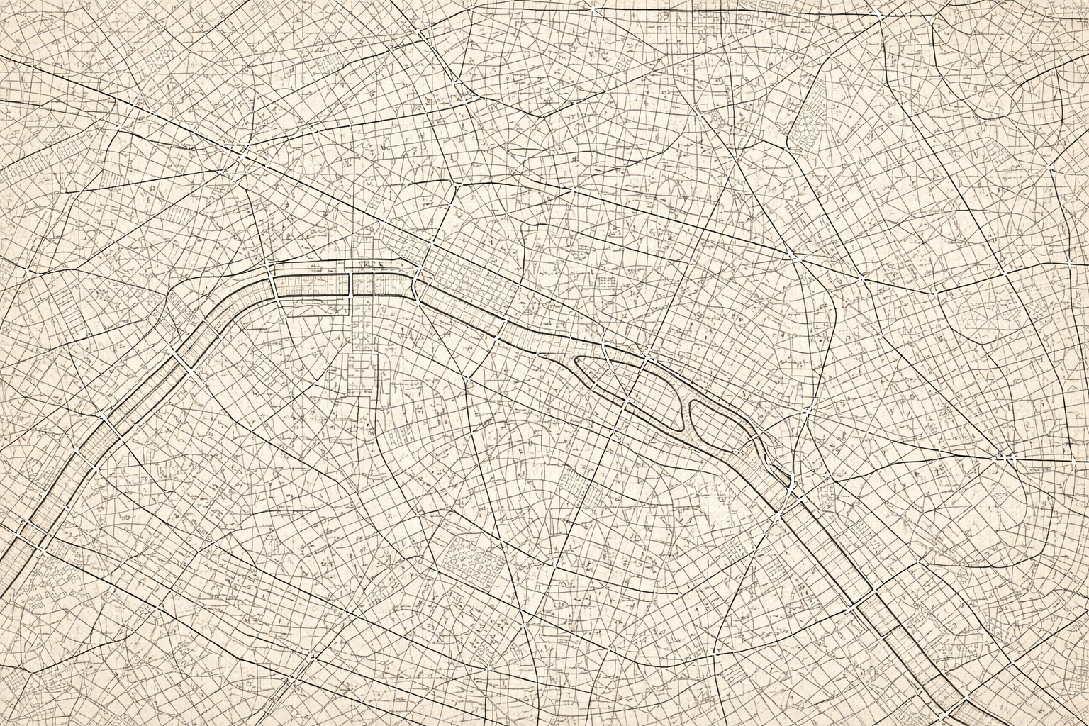 Paris Metro Map